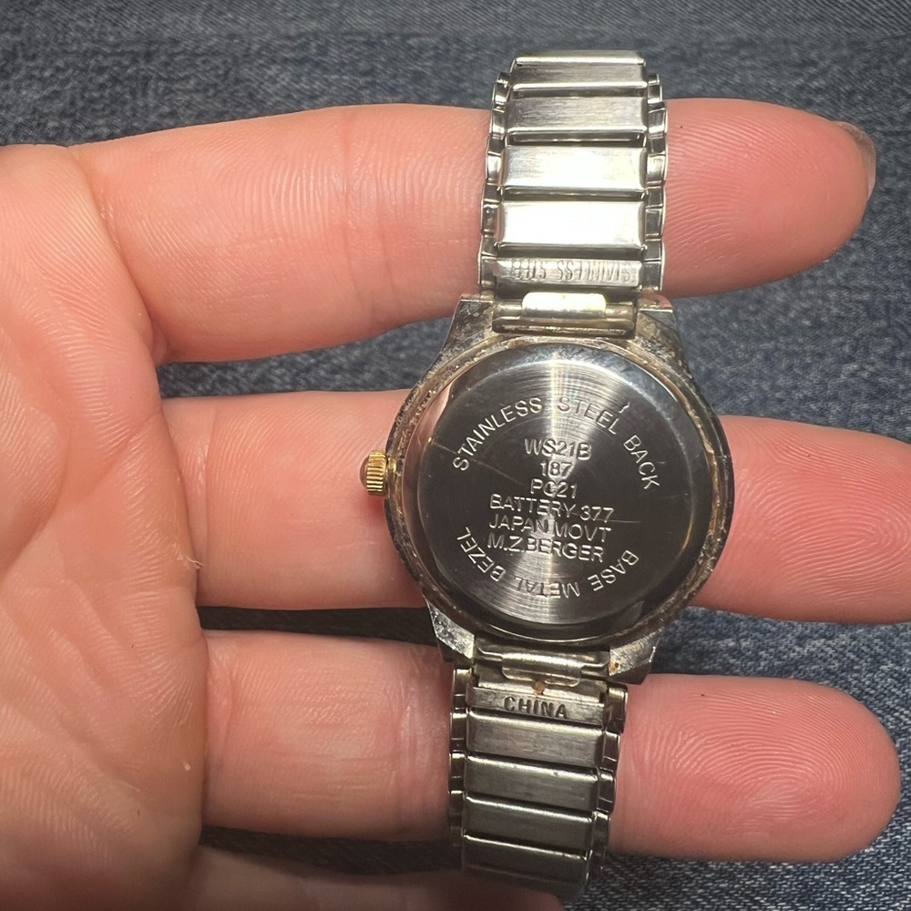 MZ Berger Elegant Two-Tone Women's Watch - Picture 9 of 12